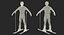 downhill olympic skier ski 3D model