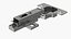 Cabinet Door Hinge Full Overlay Silver