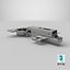 Cabinet Door Hinge Full Overlay Silver