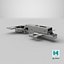 Cabinet Door Hinge Full Overlay Silver