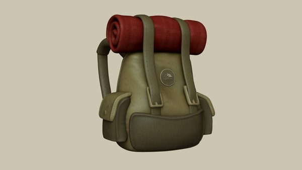 3D backpack - character costume - TurboSquid 1660152