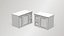 Module Kitchen Cabinets Set 3D model