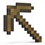 Minecraft镐木3D模型