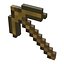 Minecraft镐木3D模型