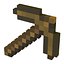 Minecraft镐木3D模型