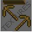 Minecraft镐木3D模型