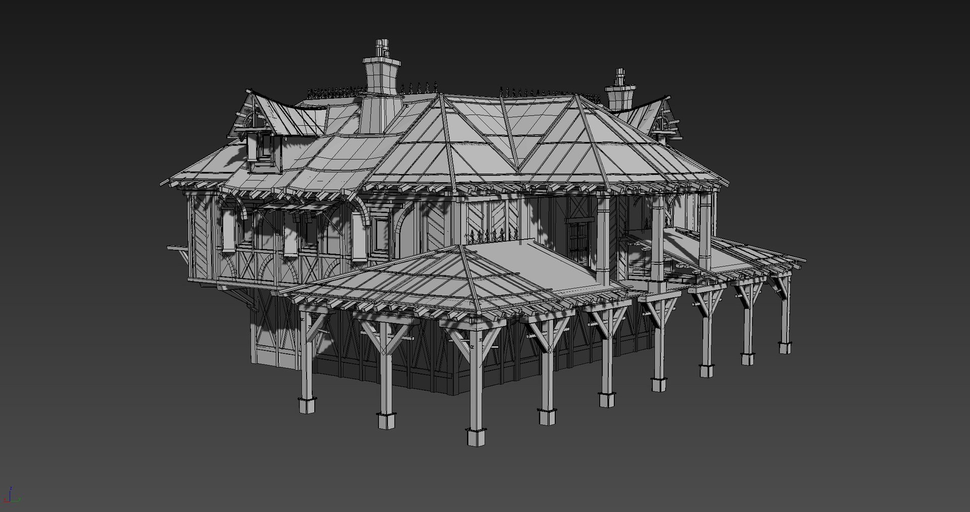 3D Model Medieval House Fantasy 18 - TurboSquid 1252597