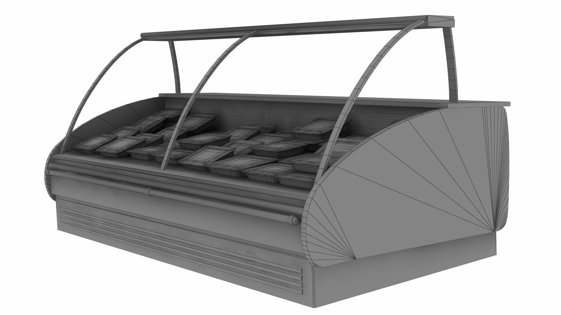 3D Beef Cooler Display Stand - TurboSquid 2403384