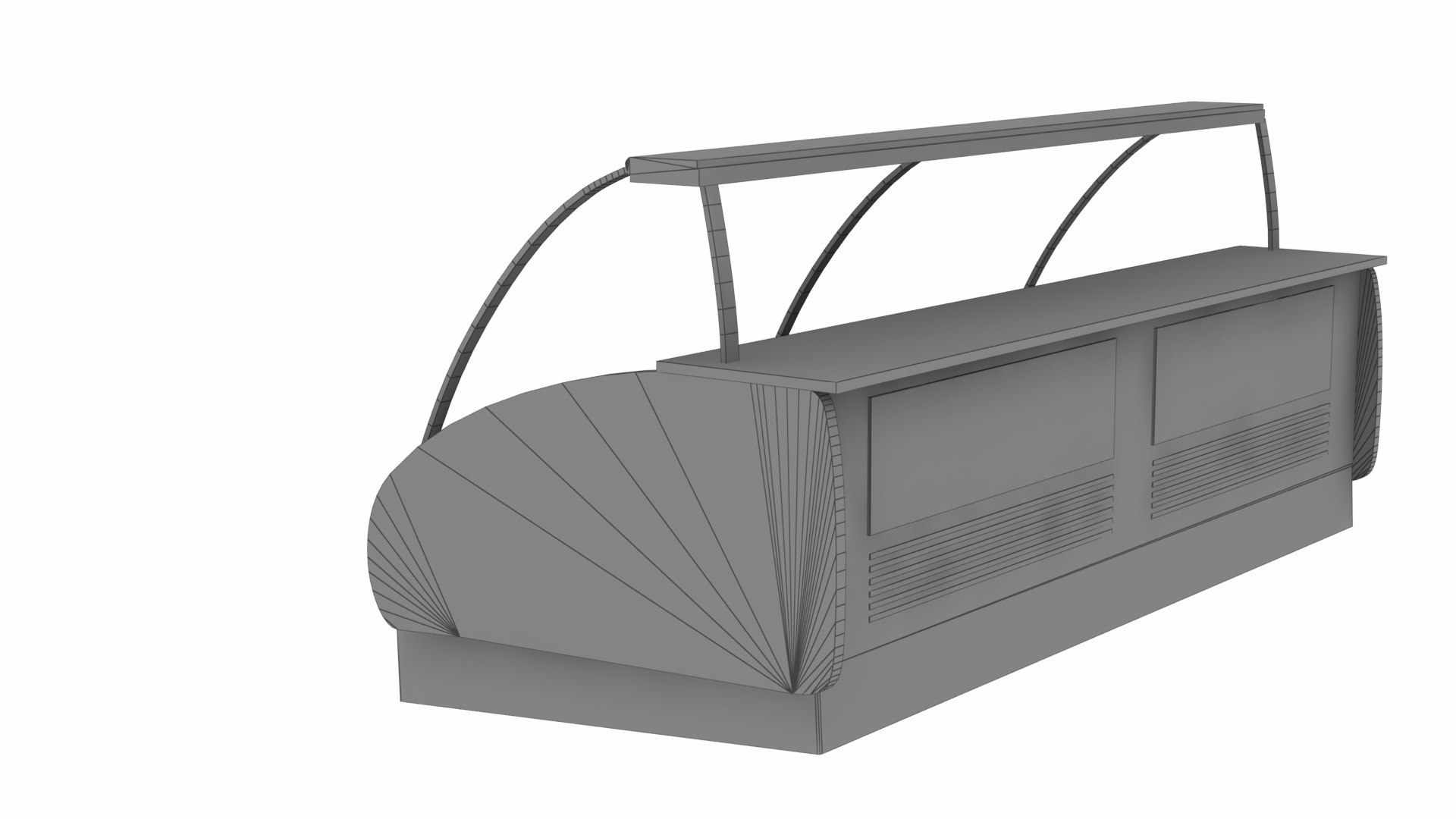 3D Beef Cooler Display Stand - TurboSquid 2403384