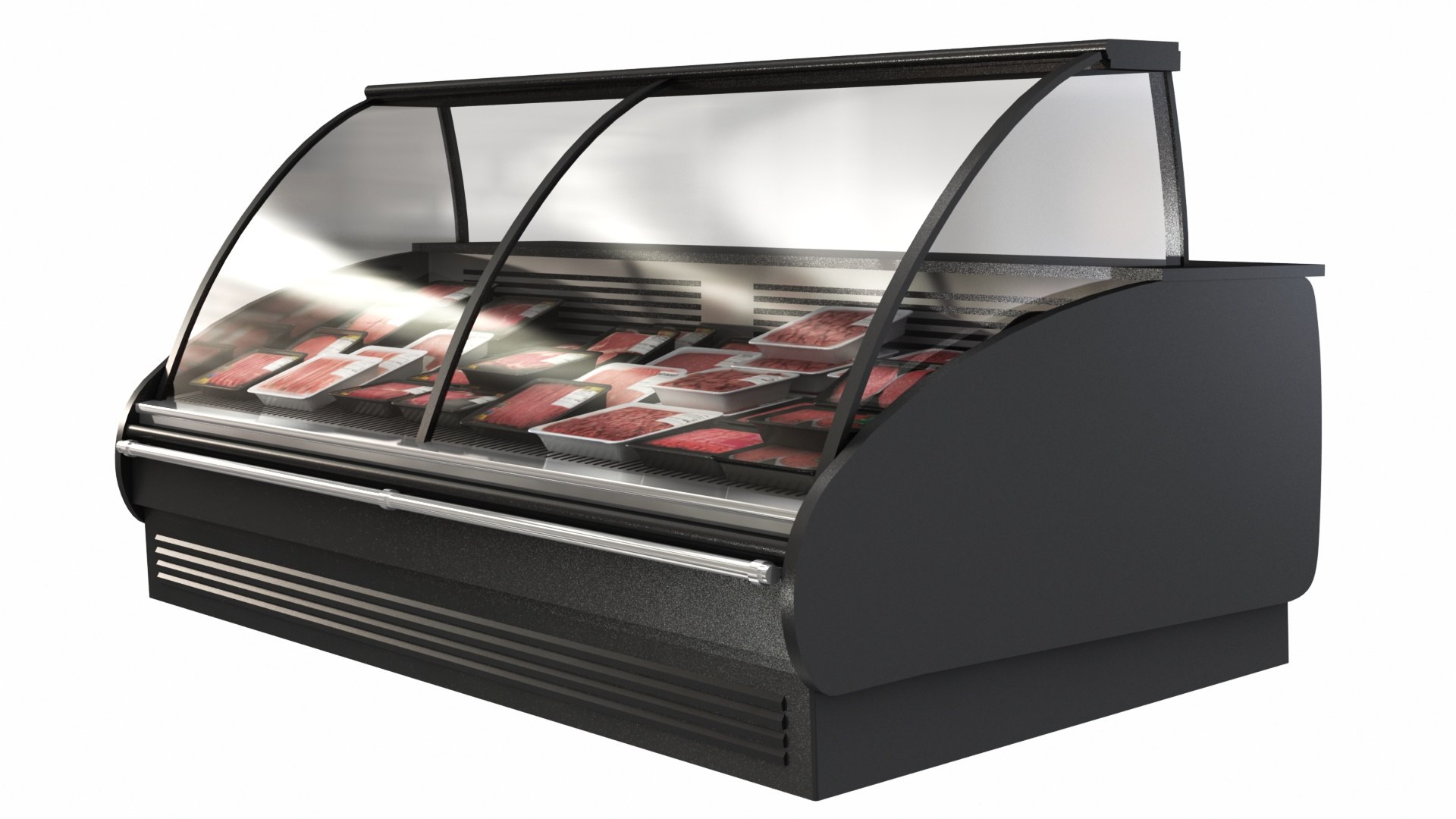 3D Beef Cooler Display Stand - TurboSquid 2403384