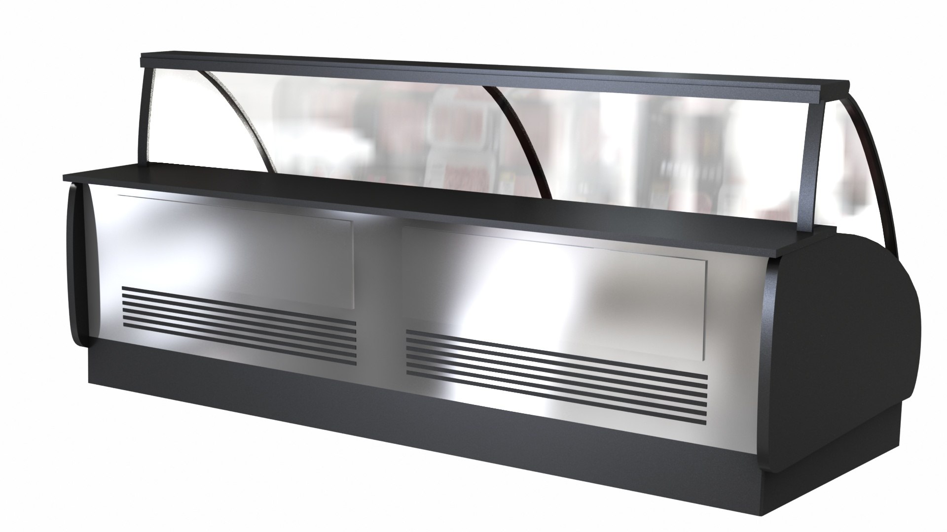 3D Beef Cooler Display Stand - TurboSquid 2403384