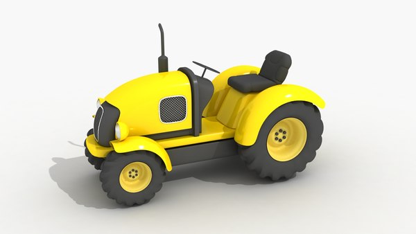 Trator (desenho animado) Modelo 3D - TurboSquid 1117173