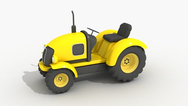 trator de brinquedo de desenho animado Modelo 3D - TurboSquid 1681001