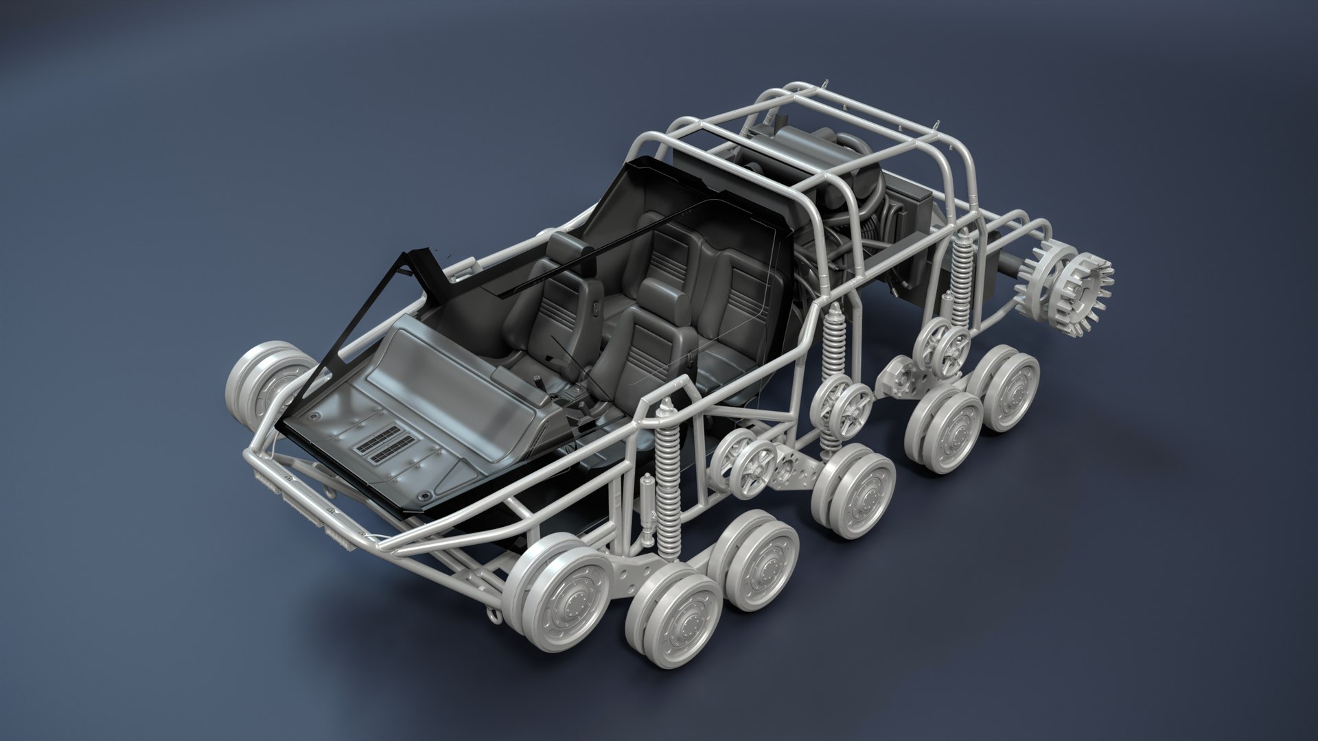 3D Ripsaw EV3-F4 High-Poly Model - TurboSquid 2345889