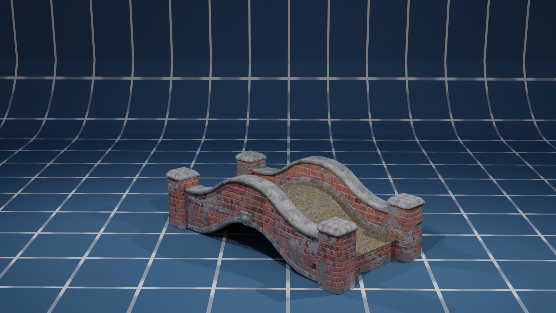 3D Medieval Small Bridge Model - TurboSquid 2249469