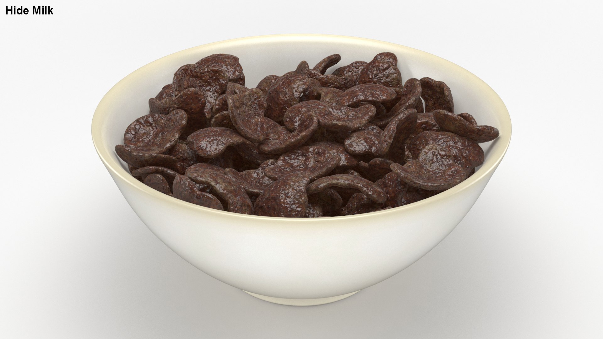 Bowl Of Koko Krunch Cereal 3D Model - TurboSquid 1801800