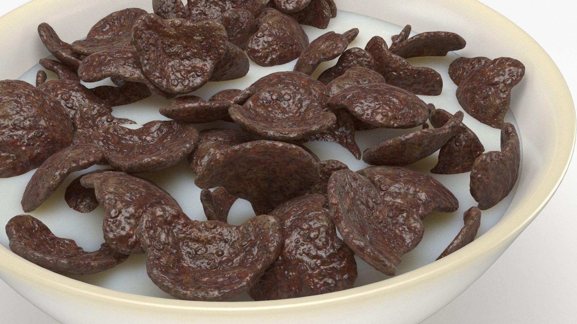 Bowl Of Koko Krunch Cereal 3D Model - TurboSquid 1801800