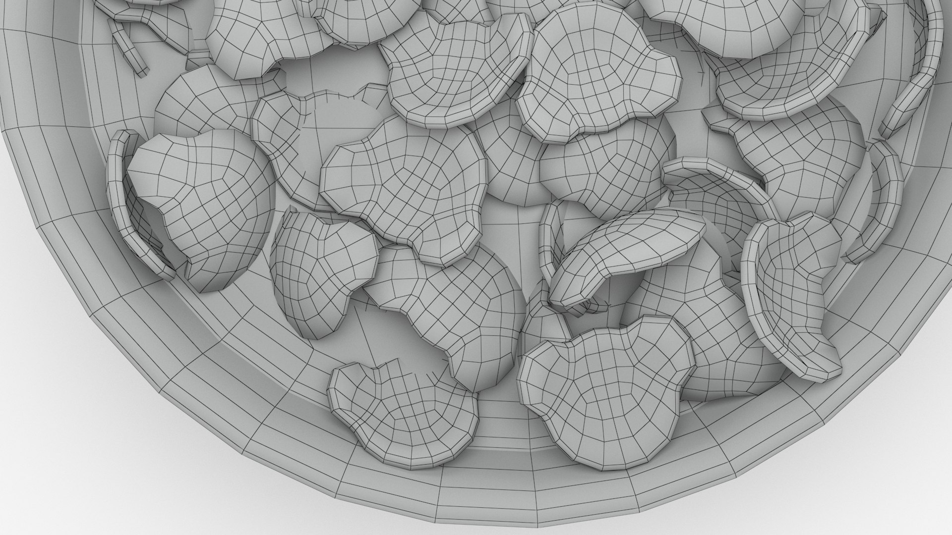 Bowl Of Koko Krunch Cereal 3D Model - TurboSquid 1801800
