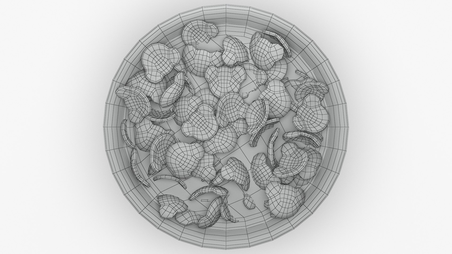 Bowl Of Koko Krunch Cereal 3D Model - TurboSquid 1801800