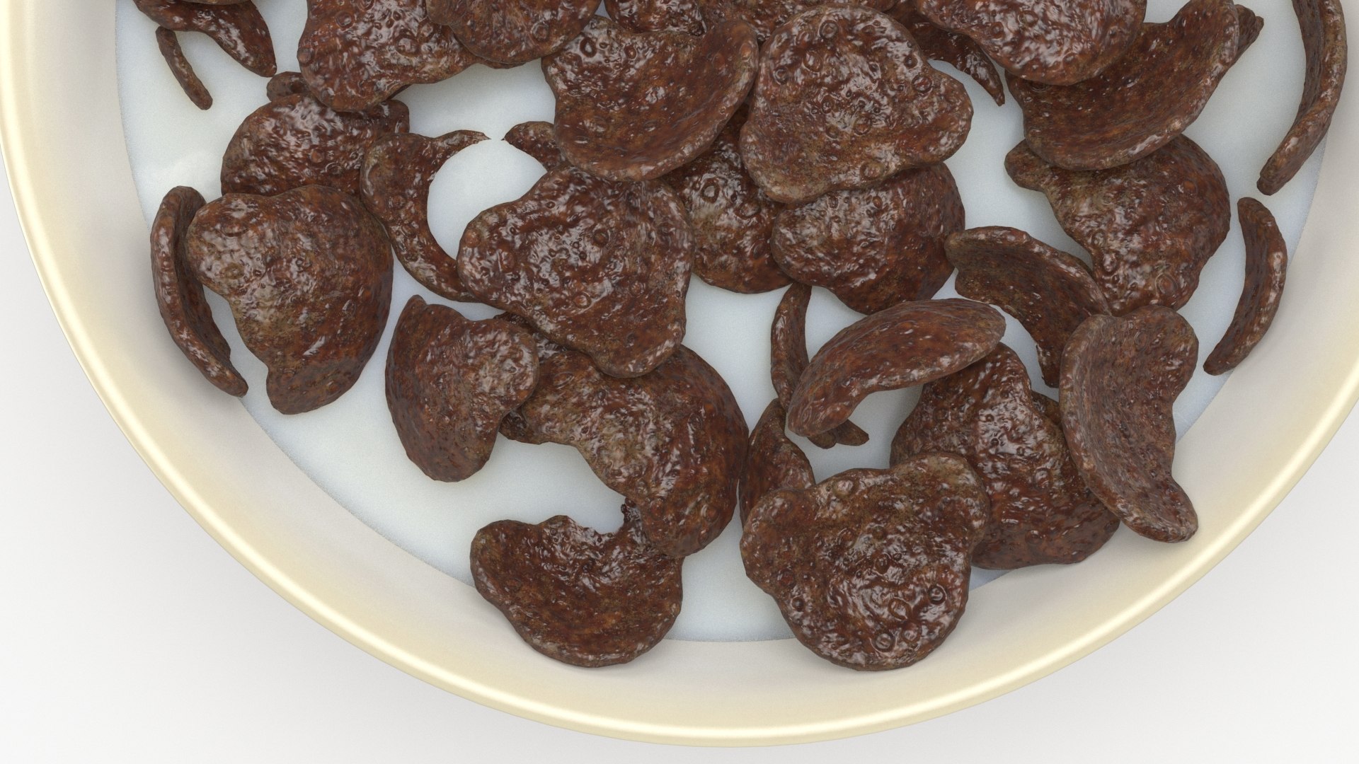 Bowl Of Koko Krunch Cereal 3D Model - TurboSquid 1801800