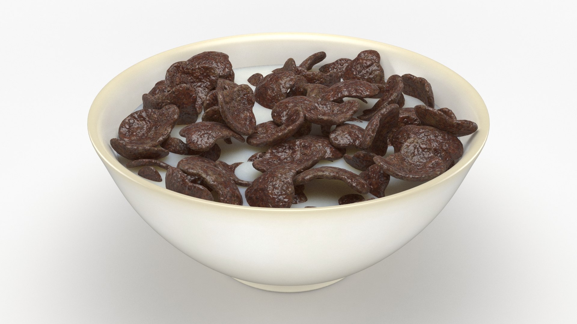 Bowl of Koko Krunch Cereal 3D model - TurboSquid 1801800
