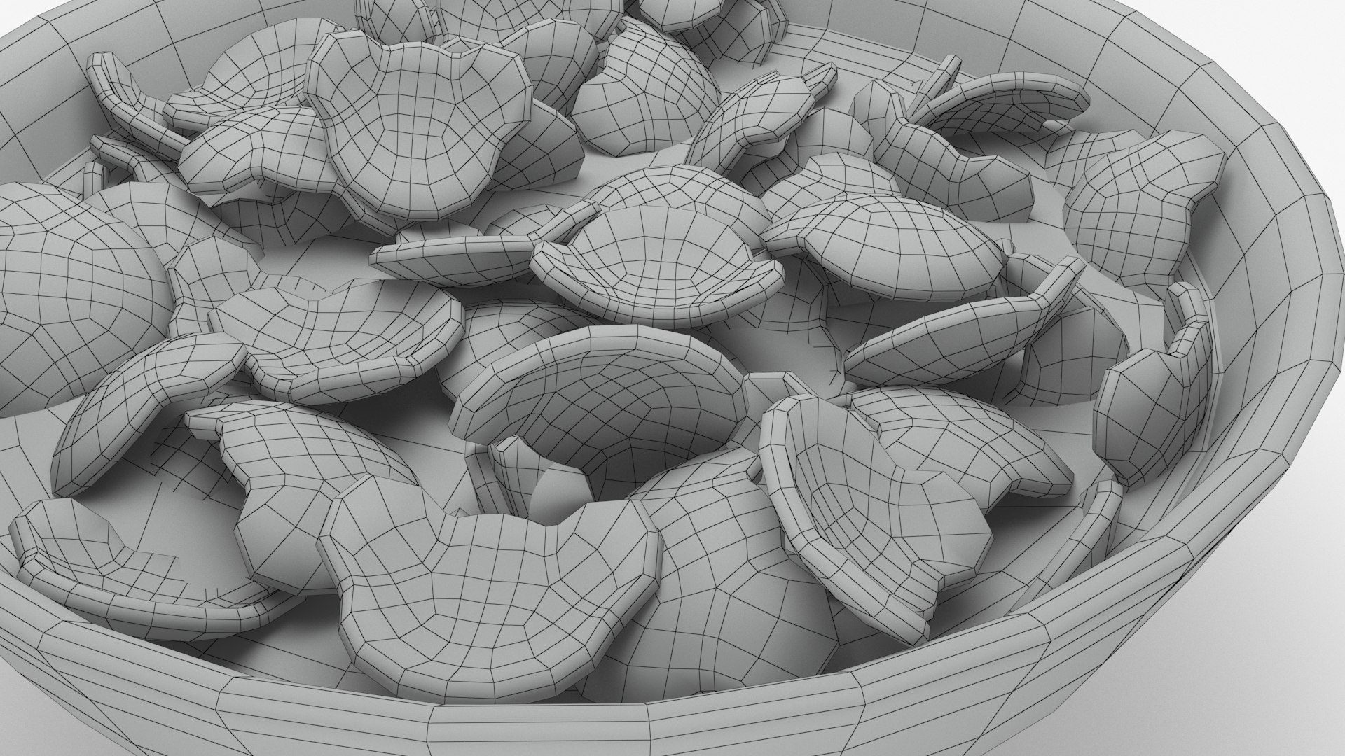 Bowl Of Koko Krunch Cereal 3D Model - TurboSquid 1801800