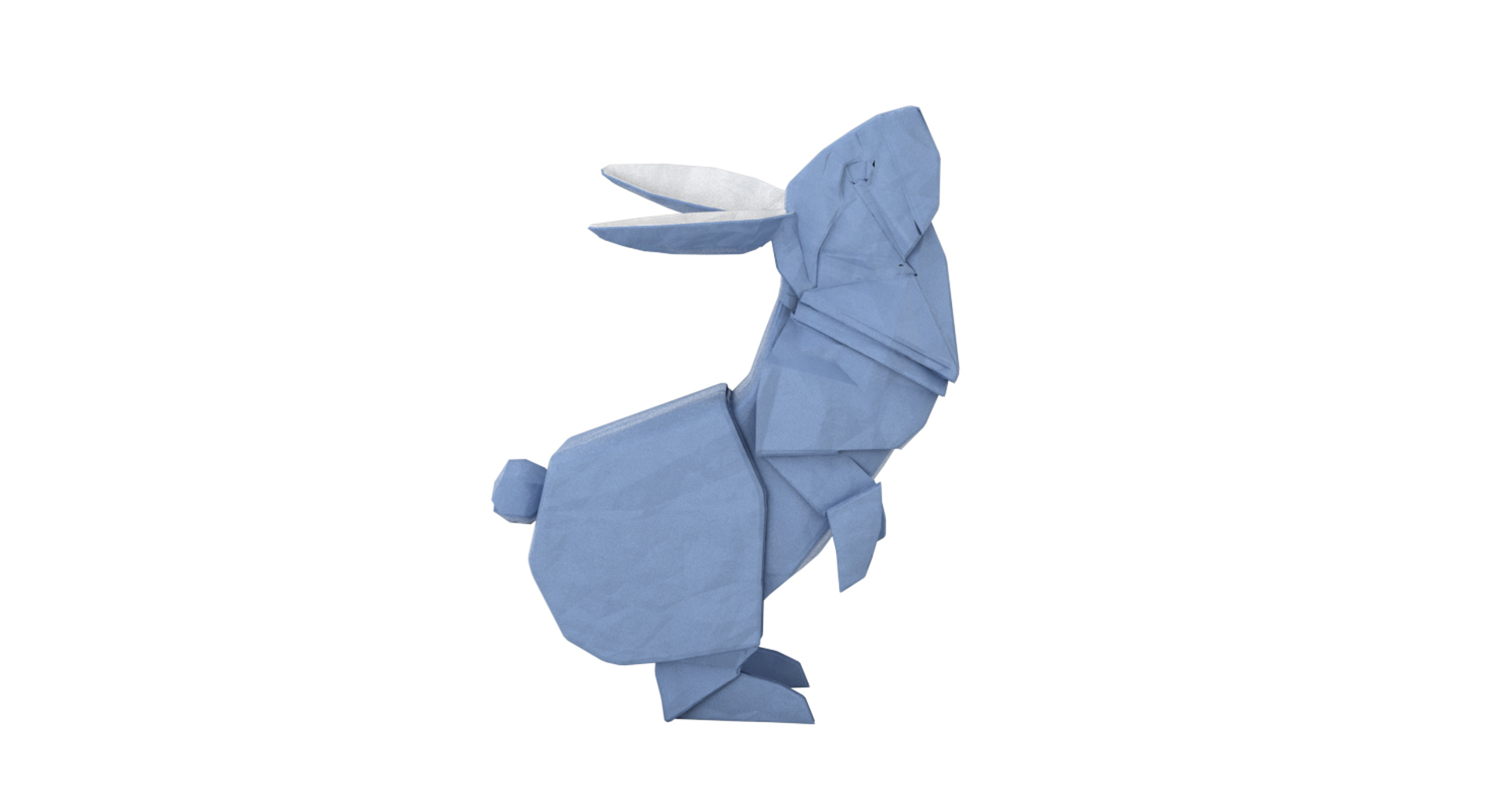 Origami Rabbit Model - TurboSquid 1399671