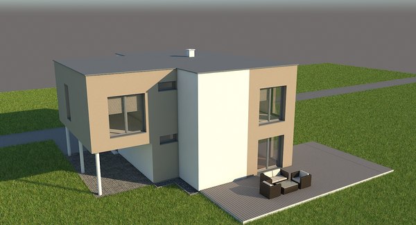 family homes sets 3d model