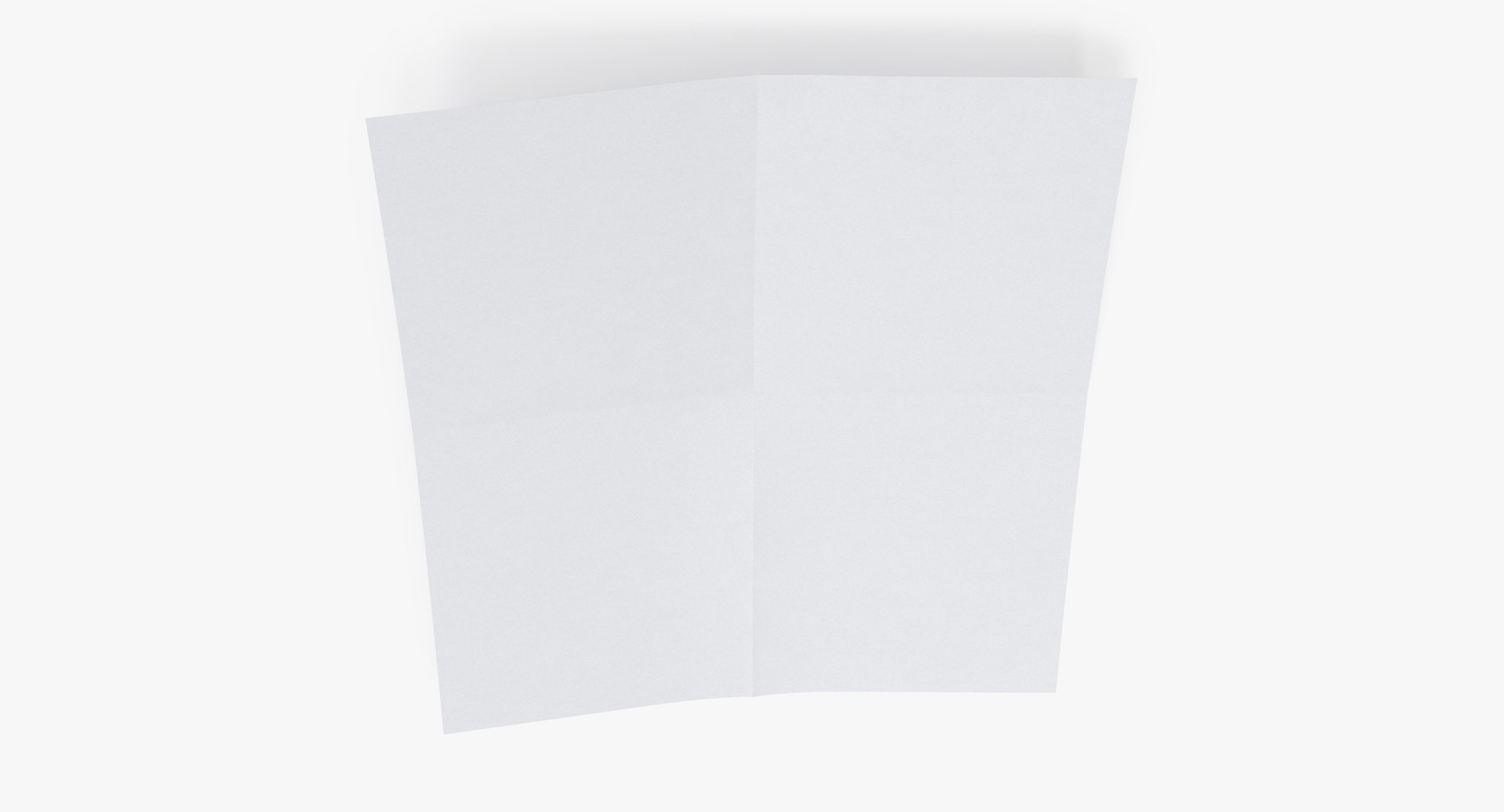 Single Paper Sheet 03 3D Model - TurboSquid 1206486