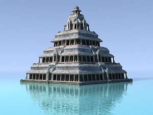 palace water 3d model