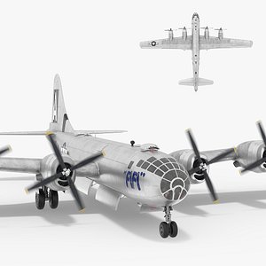 Boeing B-29 FIFI Rigged