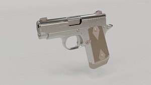 3D Micro 9mm Detailed 3D Model with PBR Textures