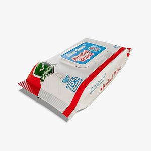 3D model Wet Wipes