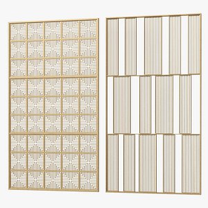 3D Decorative partition