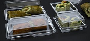 3D WRAP SANDWICHES IN FOOD PACKAGE 2024