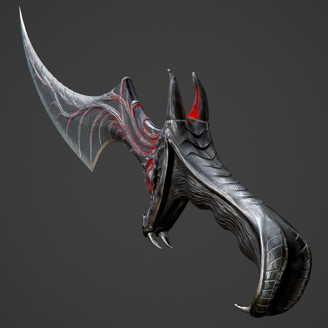 Ready Dragon Dagger Pbr 3D Model - TurboSquid 1229700