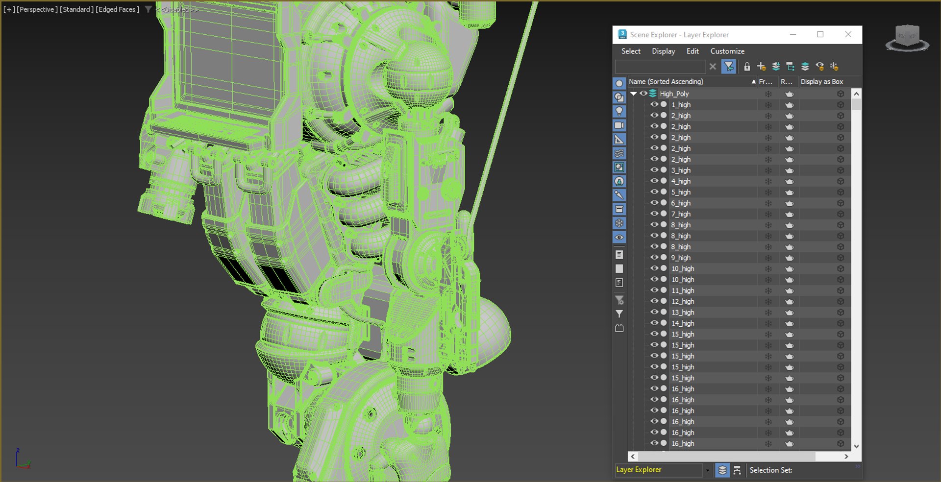 Pathfinder - Chappie Cinematic Bright Fan Art Model TX 300-01 3D Model ...