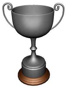 3D trophy