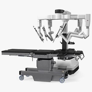 Surgical Robotic System da Vinci SI with Operating Table 3D