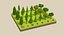 Lowpoly Trees 3D model