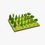 Lowpoly Trees 3D model