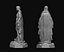 Virgin Mary 3D print model