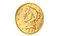 アメリカの5ドル硬貨1851