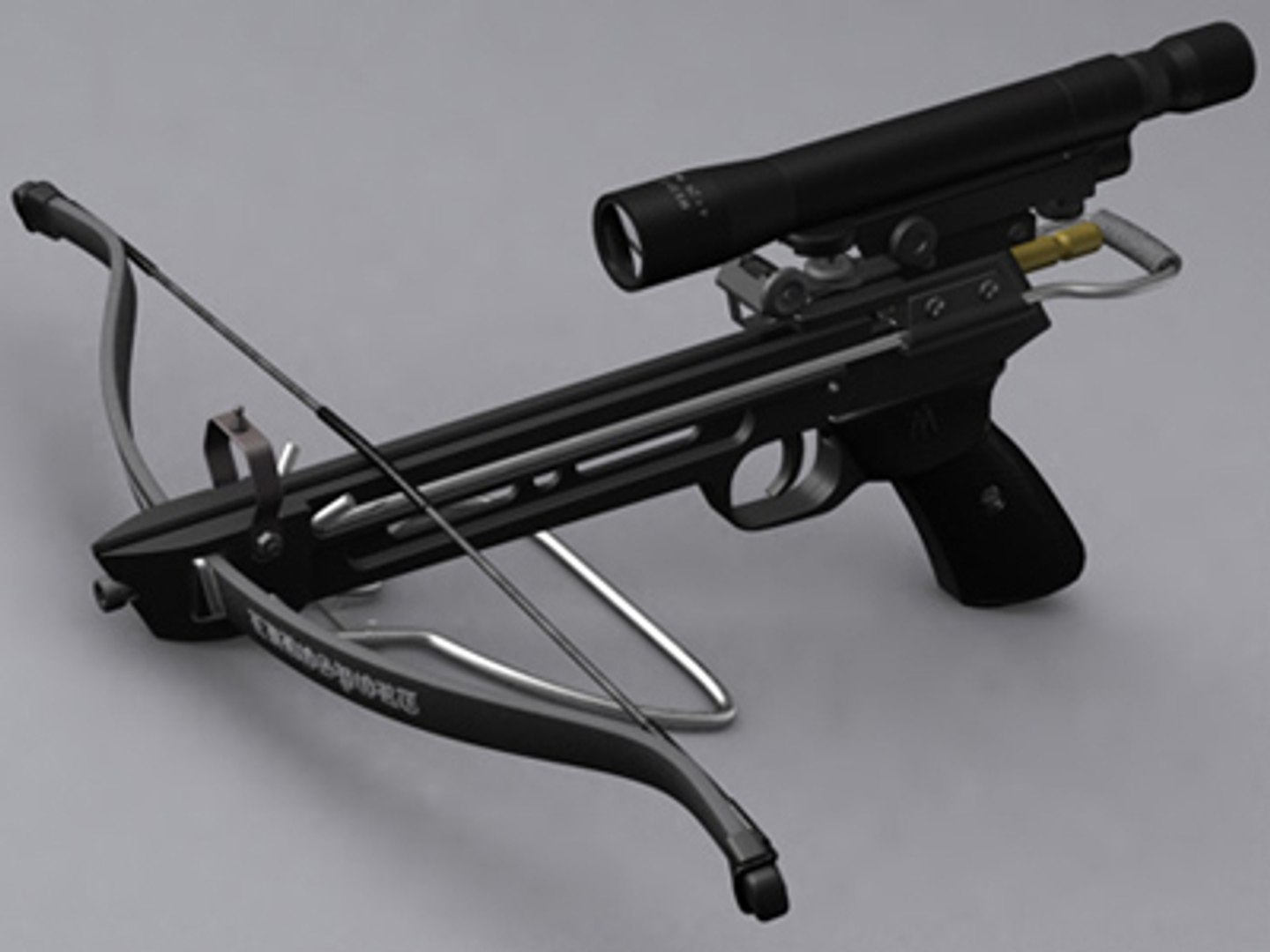 Crossbow Sniper 3d Model
