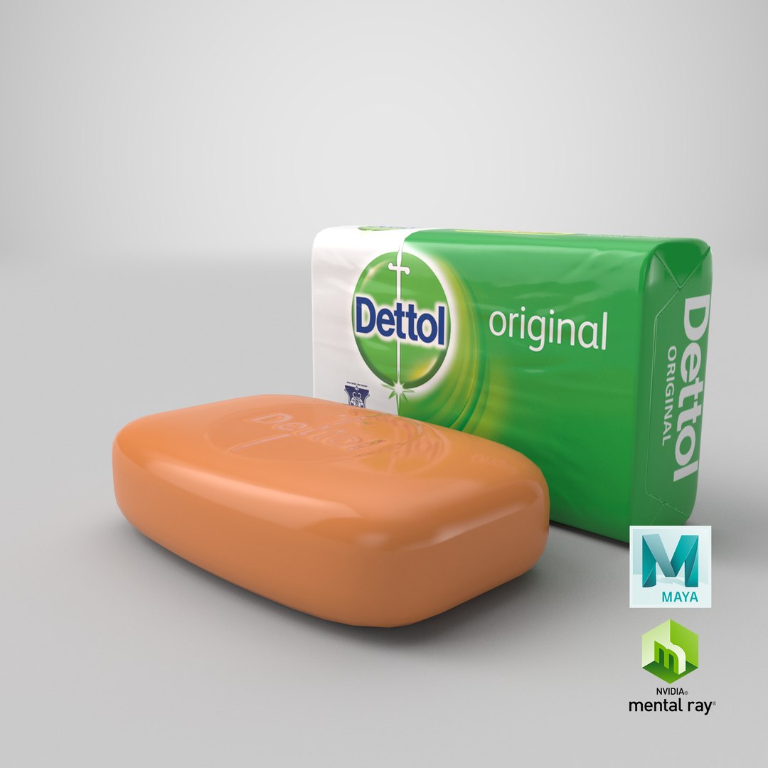 Dettol soap 3D - TurboSquid 1686835