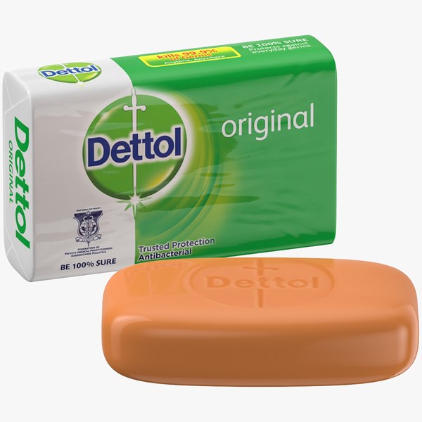 dettol soap 3D