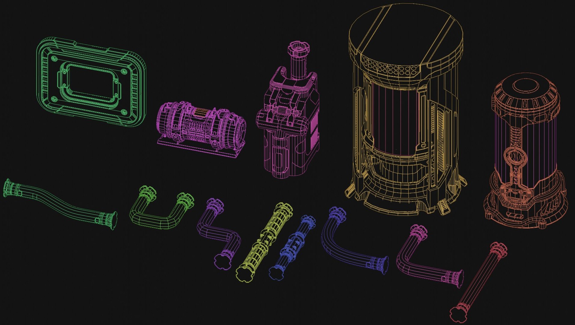 3D sci-fi props https://p.turbosquid.com/ts-thumb/vr/aN11mc/0eZ47GrW/wireshowcase/jpg/1587244684/1920x1080/fit_q87/92ed541f971f984031d08b411737d3e00862ab27/wireshowcase.jpg