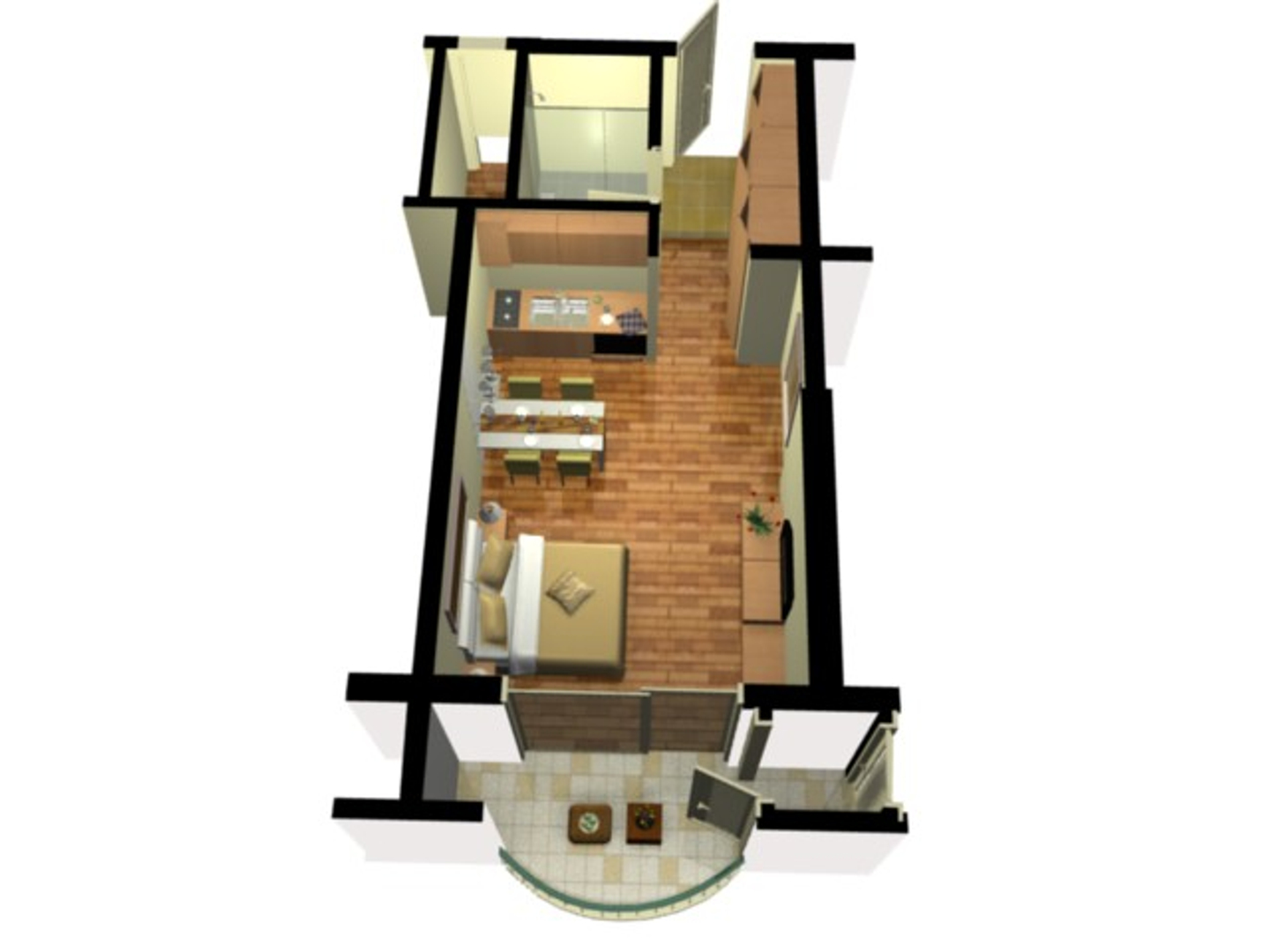 3d 3ds floor plan doll house