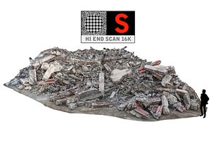 Demolished building Ultra HD 16K