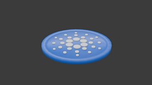 cardano logo 3D